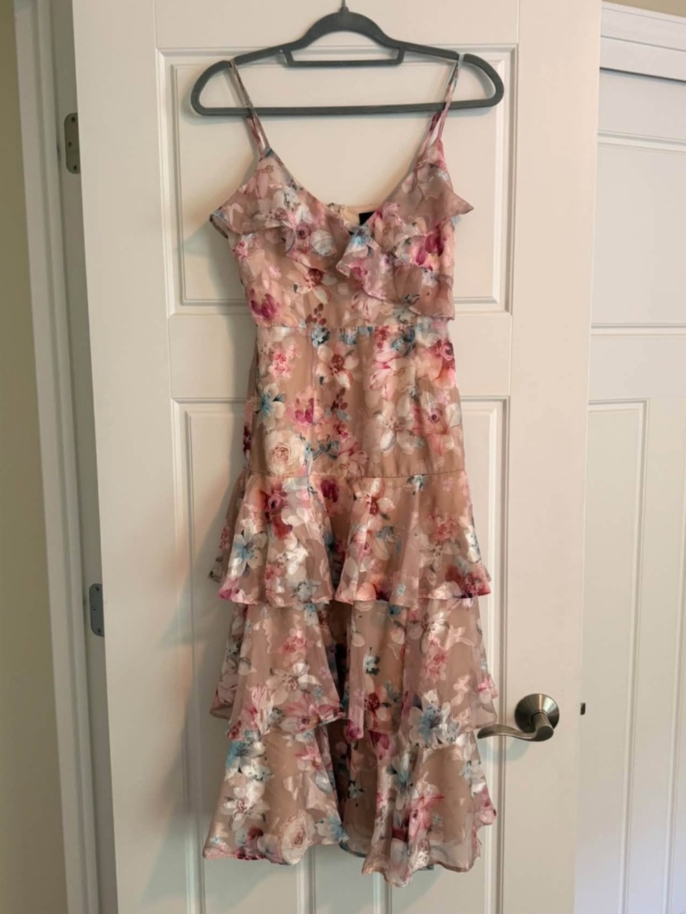 NWT Lulus Floral Mid Length Dress